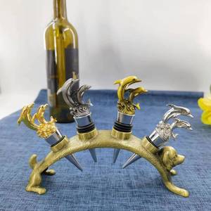 Aérateur à <span class=keywords><strong>vin</strong></span> en forme de dauphin, verseur de liqueur pour bar, maison et fête, cadeau de festival - Product Image 5
