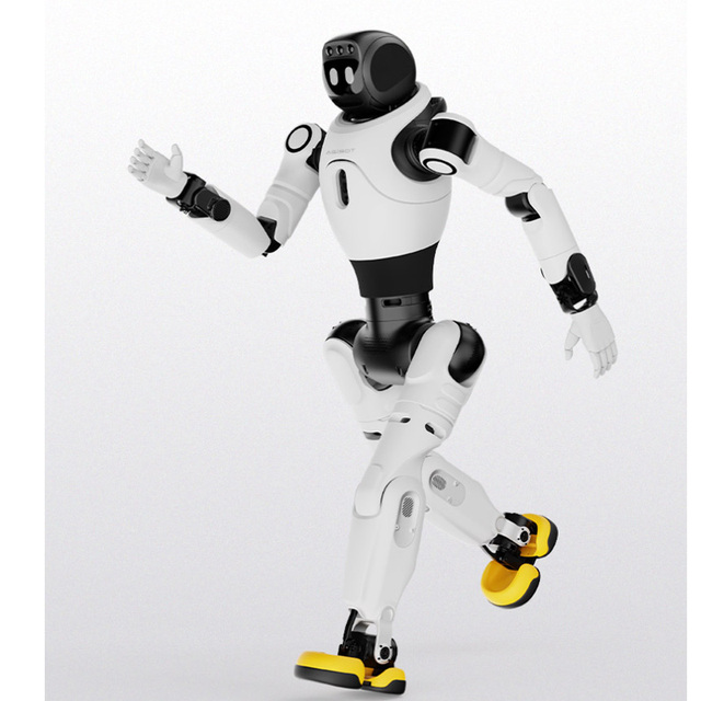 Lightweight 131cm humanoid robot with 7 DOF per arm and NVIDIA Orin NX 16GB for advanced AI interaction