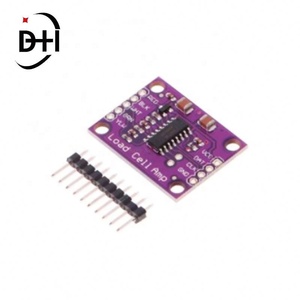 Celda de carga HX711, Adaptador de conversión A/D de 24 bits, Placa amplificadora para celda de carga, Sensor de peso - Product Image 5