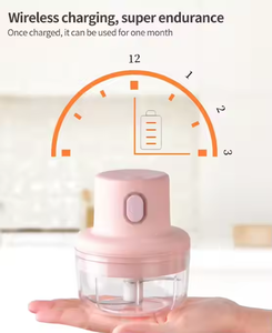 Cocina automática Usb inalámbrico Mini casero Universal <span class=keywords><strong>carne</strong></span> inalámbrica hogar <span class=keywords><strong>trituradora</strong></span> <span class=keywords><strong>de</strong></span> alimentos mezclador ajo Chopper - Product Image 5