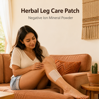 Patch Herbal Confortable pour les Jambes, Concentration d'Ions Négatifs Testée, OEM, Marque Privée, Faible MOQ, Fournisseur en Gros, pour Femmes