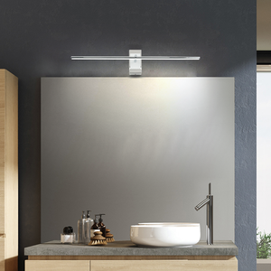 Applique murale moderne en aluminium LED blanc chaud dimmable 3500K pour salle de bain, design minimaliste, certifiée CE - Product Image 5