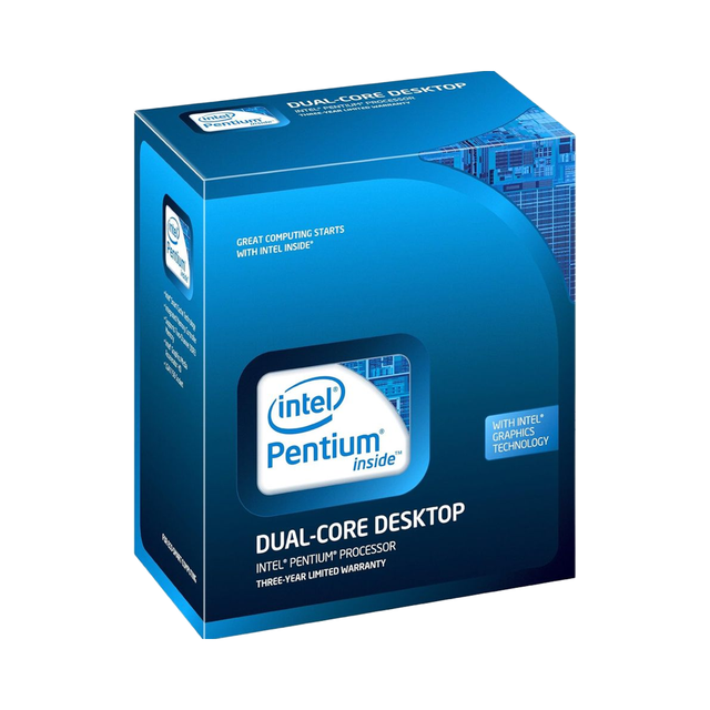 Intel Pentium Dual Core G5500 Processor 2.80 GHz LGA775 Socket (BX80571E5500) for Desktop New Product BULK PACK