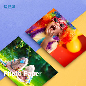 Papier photo semi-brillant satiné personnalisé OEM en gros, directement de l'usine, pour impression jet d'encre - Product Image 4