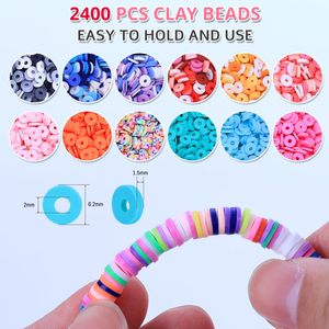 <span class=keywords><strong>Kit</strong></span> d'activités <span class=keywords><strong>pour</strong></span> bijoux licorne perles d'argile, 3200 pièces, bracelet, bijoux d'amitié, bague, bricolage, cadeaux artisanaux, nouveauté - Product Image 5