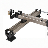 Kit de rails coulissants internes Cloudray CL43 pour machines de découpe CO2 DIY 6040/9060/1390 à têtes simples/doubles