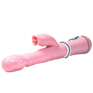 Female AV Massage <b>Vibrator</b> Telescopic Thrusting Masturbator Waterproof USB Rechargeable 12 Frequencies 50 DB Noise Adult Sex - Product Image 2