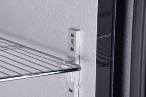 Commercio all'ingrosso su ordinazione bar vetrina frigo di birra per bevande frigorifero <span class=keywords><strong>con</strong></span> due porte di vetro mini <span class=keywords><strong>congelatore</strong></span> <span class=keywords><strong>con</strong></span> ruote - Product Image 3