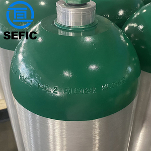 Xách tay oxy điều chỉnh áp suất khí ngoài trời khẩn cấp cứu hộ nhôm Xi lanh khí 1 lít-40 lít oxy y tế xi lanh - Product Image 2