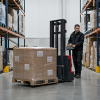 Vente directe usine Chine – Chariot élévateur manuel électrique certifié CE, capacité 1,5 à 2 tonnes, mini transpalette empilable