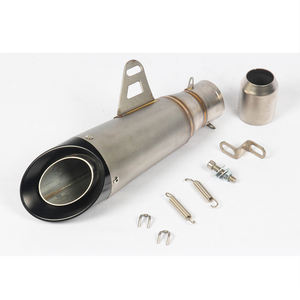 ท่อไอเสียรถจักรยานยนต์อเนกประสงค์ ขนาด 51 มม. 61 มม. ท่อไอเสียแบบดัดแปลง คาร์บอนไฟเบอร์ สำหรับ <span class=keywords><strong>Benelli</strong></span> <span class=keywords><strong>Trk</strong></span> 502 Msx125 - Product Image 3