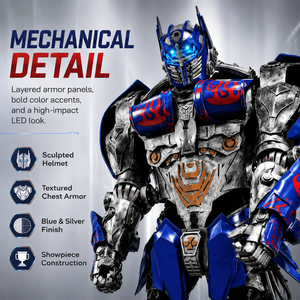 Costume de robot <span class=keywords><strong>Optimus</strong></span> <span class=keywords><strong>Prime</strong></span> de 2,7 m, armure portable pour location événementielle, attraction commerciale, parc à thème, défilé, costume de cosplay géant - Product Image 2