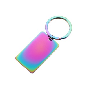 Llaveros Personalizados con Logotipo Grabado, Forma Rectangular, Llaveros en Blanco al por Mayor, Llaveros de Moda - Product Image 5