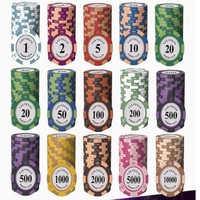Jetons de poker poker mahjong pièces de carte spéciale