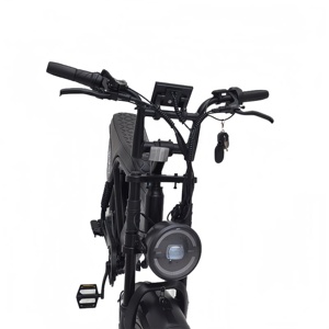 Bicicleta para Adultos V8 750W 15ah 20 Pulgadas con Neumáticos Planos, Todoterreno, Apta para Montaña, Nieve, Arena y Carreteras - Product Image 2