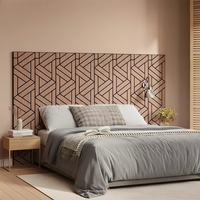 Panneaux Acoustiques Insonorisants Runwood 100% Fibre de Polyester Design Moderne Réduction du Bruit de 80% DIY Ignifuges Chambre Entrepôt