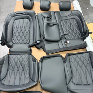 9Pcs Voiture Cuir Ensembles Housses pour Audi A3 2005 2006 2007