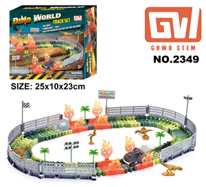 Gowo 2024 <span class=keywords><strong>T</strong></span>ố<span class=keywords><strong>t</strong></span> Nhấ<span class=keywords><strong>t</strong></span> Bán Khủng Long Đua Xe <span class=keywords><strong>Train</strong></span> Theo Dõi Thiế<span class=keywords><strong>t</strong></span> Lập <span class=keywords><strong>T</strong></span>ự Làm Lắp Ráp Với ABS Nhựa Unisex Đồ Chơi Trẻ Em - Product Image 6