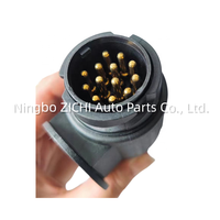 Trailer Light Converter US 4-Wege nach EU 13-poliger Anhänger adapter USA Fahrzeug 4-poliger Flach anschluss an 13-poligen Rundst ecker
