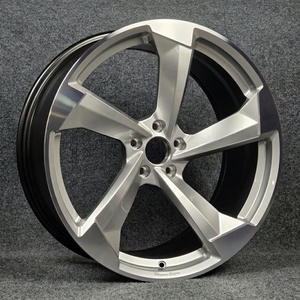 Jantes concaves à cinq branches 18 19 20 21 22 pouces, jantes en aluminium <span class=keywords><strong>pour</strong></span> 5x114.3 5x112 5x110 5x120, compatibles avec Audi S7 RS6 Q5 A5 A6 - Product Image 4