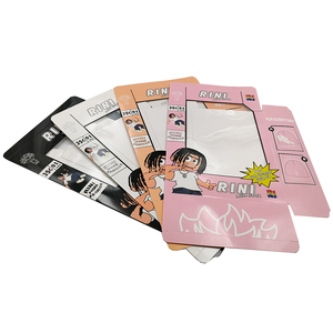 תיבה מותאמת אישית עם חלון לאריזת נייר כובע צמר סרוג עבור תיבת התצוגה כובע תינוק עבור כובע מגן אוזניים - Product Image 5