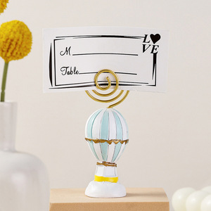 Nuovo arrivo-aria calda nuvole bianche palloncino portacarte festa decorazione tavolo bomboniere - Product Image 4