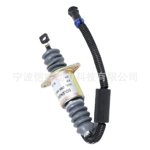 Generator Fuel <b>Pump</b> Kill Solenoid Valve D59-105-12 <b>12V</b> 24V For Shangchai Diesel Engine - Product Image 1