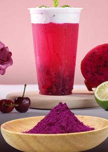 Poudre de jus de fruits du dragon rouge pur de haute qualité, poudre de fruits de <span class=keywords><strong>pitaya</strong></span> sèche, boisson solide instantanée - Product Image 3