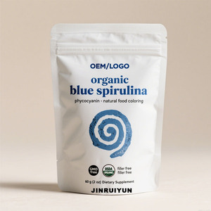 Capsules d'extrait d'herbes de <span class=keywords><strong>spiruline</strong></span> 100% pur naturel, emballées sous vide, compléments alimentaires de qualité alimentaire - Product Image 4