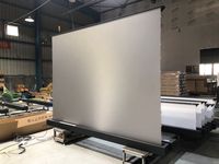 Écran de projection motorisé anti-lumière Fresnel ALR 4K HD de 120 pouces 16:9, cinéma maison cristallin, projection au sol 3D