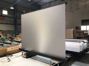 Écran de projection motorisé anti-lumière Fresnel ALR 4K HD de 120 pouces 16:9, cinéma maison cristallin, projection au sol 3D - Product Image 6