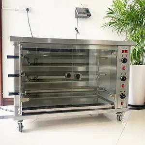 Chuangyu Kleine Eenvoudige Huishoudelijke En Commerciële Tweeledige Kippenoven Rotisserie-Oven