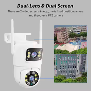 8MP <span class=keywords><strong>Smart</strong></span> 360 al aire libre inalámbrico CCTV PTZ Cámara IP de doble lente <span class=keywords><strong>V380</strong></span> <span class=keywords><strong>Pro</strong></span> 4K Video WiFi red cámara de vigilancia de seguridad para el hogar - Product Image 3