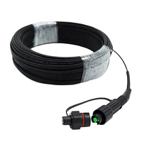 Câble de raccordement à fibre optique monomode FTTH avec connecteur Mini SC APC, assemblage de câbles extérieurs pour 5G GPRS, certifié ISO9001