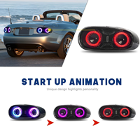 Ensemble de feux arrière LED modifiés pour Mazda MX-5 2005-2015, vente en gros d'usine