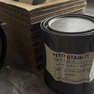 RTS 73*73 * H75mm di ferro vuoto vuoto può decorare in modo unico Vintage barattolo di candela ondulato contenitore di candela con logo personalizzato - Product Image 6