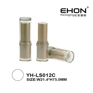 Tube à lèvres vide AS, conteneur cosmétique transparent pour l'emballage de rouge à lèvres et de baume à lèvres - Product Image 2