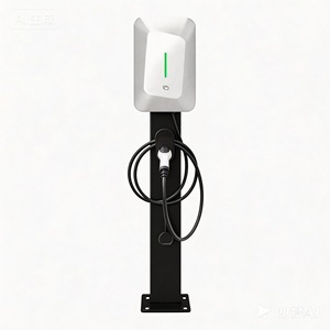 Station de recharge rapide pour voitures électriques AC 32A 22KW Triphasée IP65 Carte magnétique/4G/Wi-Fi/Garantie de 2 ans - Product Image 5