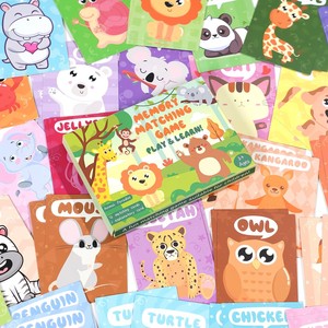 Cartes d'association d'animaux pour enfants, cartes d'apprentissage de mots anglais, cartes de mémoire, cartes éducatives, cartes flash/cartes cognitives - Product Image 2