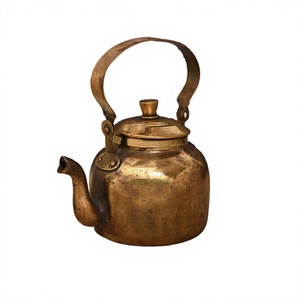 Bouilloire à thé en cuivre au design tendance avec poignée, bouilloire pour hôtel, taille et forme personnalisées, bouilloire à eau - Product Image 1
