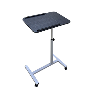 Mesa Auxiliar Neumática Ajustable en Altura, con Ruedas, para Cama, Café, Portátil, Ergonómica, para Oficina y Trabajo - Product Image 6