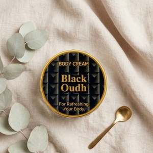 Bálsamo de Lujo Afrin Black Oudh con Aloe Vera para Piel Seca, Refrescante Nocturno, Hidratación Intensa, Fórmula Rica e Hidratante, Aroma Suave y Nutritivo - Product Image 1