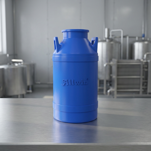 Contenedor de Leche de Plástico Grande de 40L, Resistente, de Grado Alimenticio, para Almacenamiento de Productos Lácteos, Recolección y Transporte de Leche en Granjas - Product Image 5