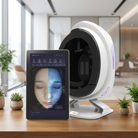 Système d'analyse cutanée professionnel AI 3D Magic Tester : Scanner d'acné pour le visage et les yeux, miroir facial, appareil d'analyse de la peau