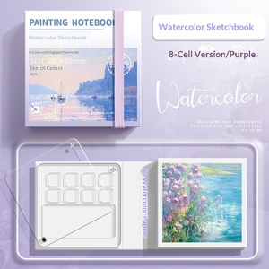<span class=keywords><strong>Carnet</strong></span> <span class=keywords><strong>de</strong></span> Peinture Créative Détachable Kaba Bear pour Dessin et <span class=keywords><strong>Aquarelle</strong></span>, 24 Couleurs, Couverture Rigide, Portable, avec Stylos et Marqueurs - Product Image 6