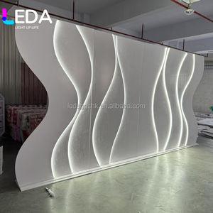 LEDA Custom Large Acrylic <b>Arch</b> Set Large Acrylic Wedding Backdrop Wall With Stage And Step <b>For</b> Wedding Events Stage - Product Image 6