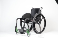 Fauteuil roulant actif tout en fibre de carbone, médical, manuel, loisirs, sports, tir à l'arc, course à pied, rééducation, fournitures de thérapie