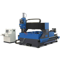 Machine à portique mobile CNC de haute précision série PD pour le perçage, le fraisage et le taraudage de tôles d'acier