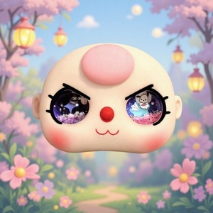 תינוק שלוש-eva פלסטיק 400% 200% התאמת 100% רק עיניים סגנון אקראי - Product Image 3