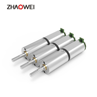 Zhaowei personnalisé 12mm 6v 2kg.cm couple élevé 12v moteur à engrenages à courant continu 50 tr/min engrené 24v moteur à courant continu pour sèche-cheveux
